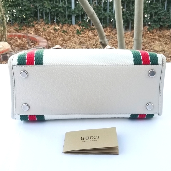 Fabulous Rare statement Auth Gucci Off The Grid  Bucket Tote handbag - Picture 10 of 16